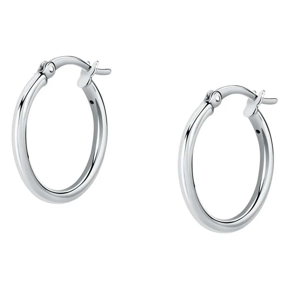 Orecchini In Argento|Orecchini Donna<Bluespirit Orecchini a Cerchio - Creole in Argento