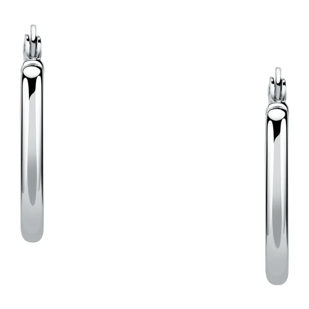 Orecchini In Argento|Orecchini Donna<Bluespirit Orecchini a Cerchio - Creole in Argento