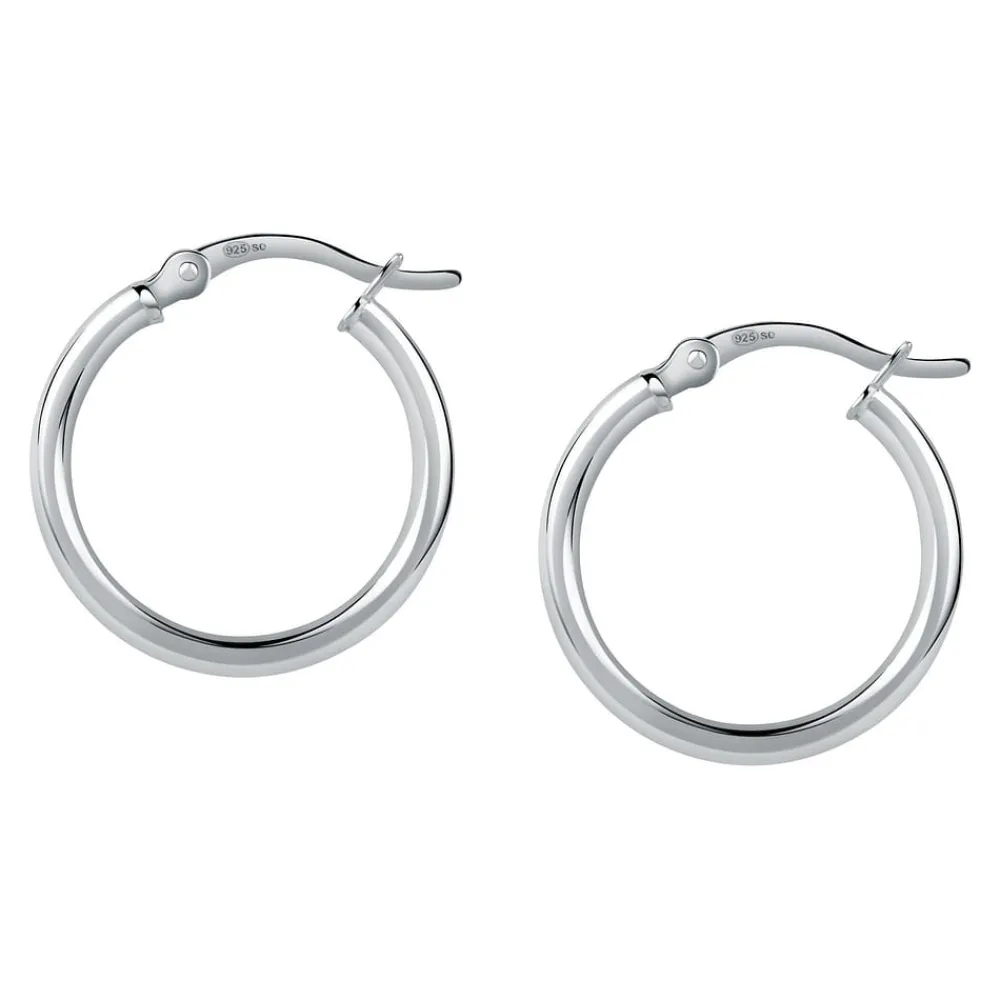 Orecchini In Argento|Orecchini Donna<Bluespirit Orecchini a Cerchio - Creole in Argento