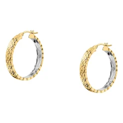 Orecchini|Gioielli In Oro<Bluespirit Orecchini a Cerchio - Creole in Oro, ⌀15mm