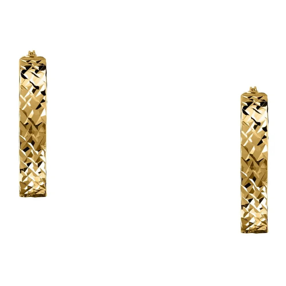 Orecchini|Gioielli In Oro<Bluespirit Orecchini a Cerchio - Creole in Oro, ⌀15mm