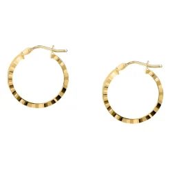 Orecchini|Gioielli In Oro<Bluespirit Orecchini a Cerchio - Creole in Oro, ⌀15mm