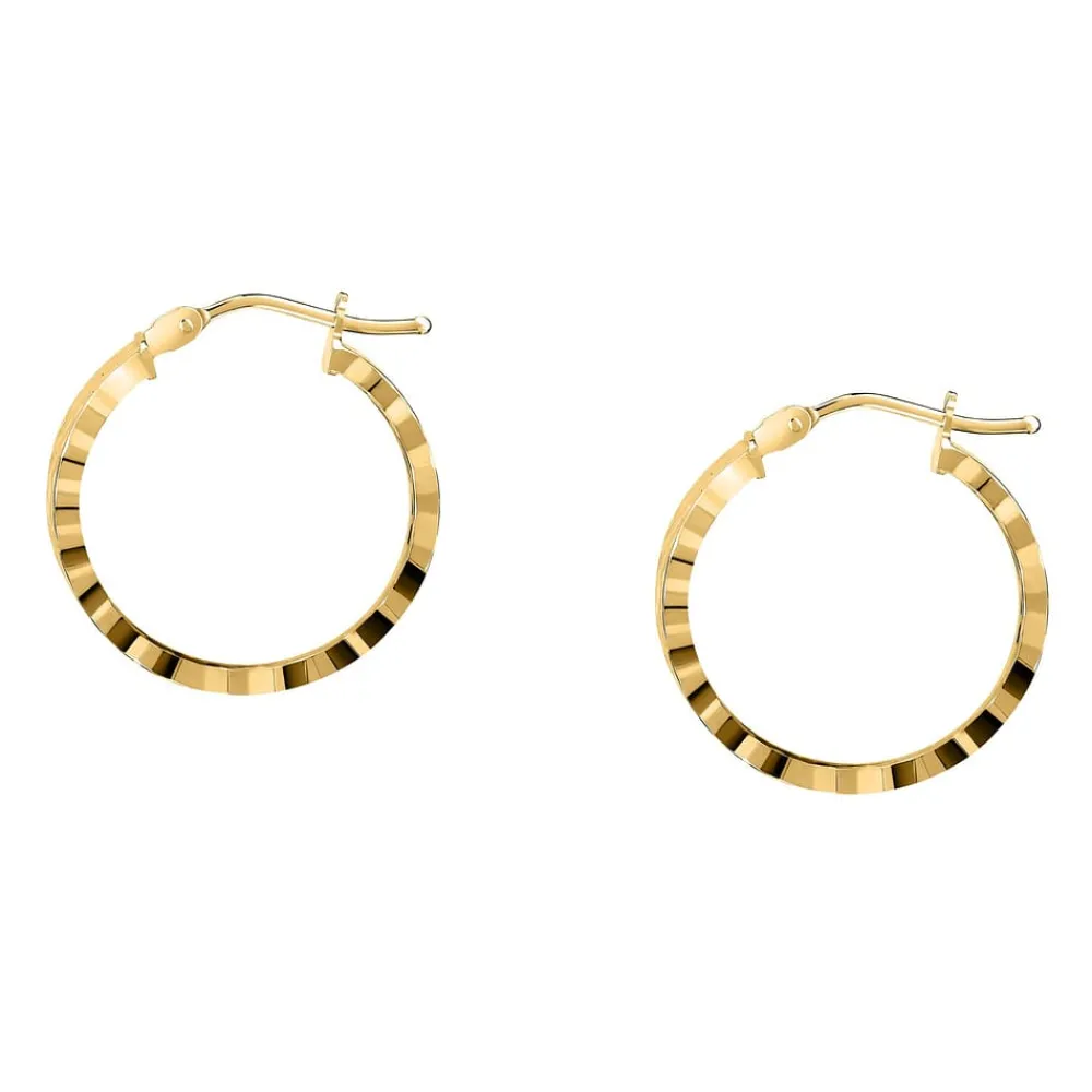 Orecchini|Gioielli In Oro<Bluespirit Orecchini a Cerchio - Creole in Oro, ⌀15mm