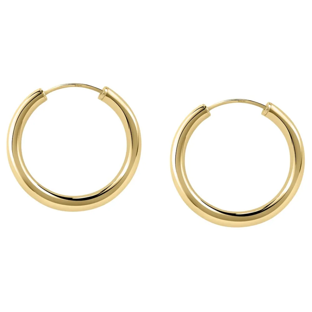 Orecchini In Oro|Orecchini Donna<Bluespirit Orecchini a Cerchio - Creole in Oro, ⌀20mm