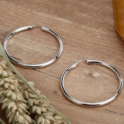 Gioielli Donna|Orecchini<Bluespirit Orecchini a Cerchio - Creole in Oro, ⌀40mm
