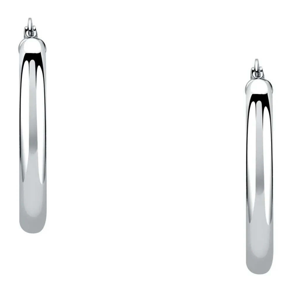 Orecchini In Argento|Orecchini Donna<Bluespirit Orecchini a Cerchio - Creole in Argento