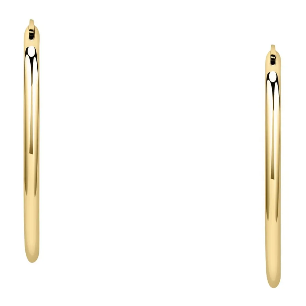 Orecchini In Oro|Orecchini Donna<Bluespirit Orecchini a Cerchio - Creole in Oro, ⌀30mm