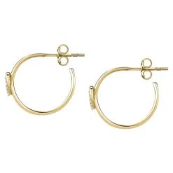 Gioielli Donna|Orecchini<Bluespirit Orecchini a Cerchio - Creole in Oro, ⌀15mm