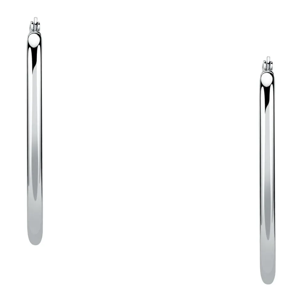 Orecchini In Argento|Orecchini Donna<Bluespirit Orecchini a Cerchio - Creole in Argento