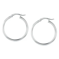 Gioielli In Argento|Gioielli Donna<Bluespirit Orecchini a Cerchio - Creole in Argento, ⌀40mm