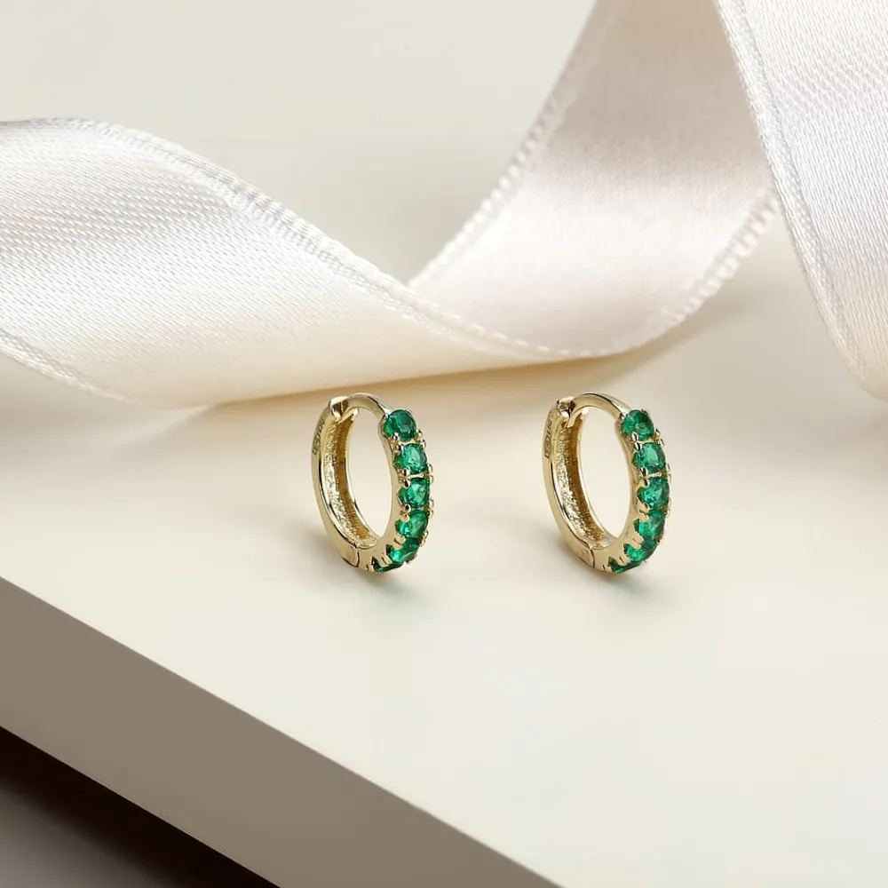 Gioielli Donna|Orecchini<Bluespirit Orecchini a Cerchio - Creole in Oro, ⌀8mm