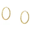 Orecchini|Gioielli In Oro<Bluespirit Orecchini a Cerchio - Creole in Oro, ⌀12mm