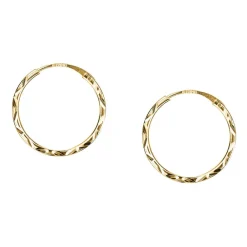 Orecchini|Gioielli In Oro<Bluespirit Orecchini a Cerchio - Creole in Oro, ⌀12mm