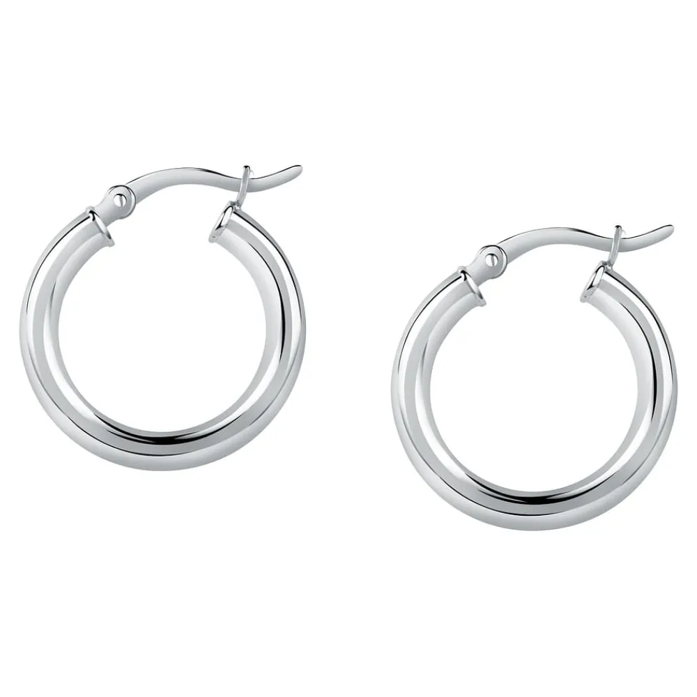 Orecchini In Argento|Orecchini Donna<Bluespirit Orecchini a Cerchio - Creole in Argento