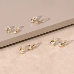 Gioielli In Oro|Gioielli Donna<Bluespirit ORECCHINI B-CLASSIC - P.76C901003100