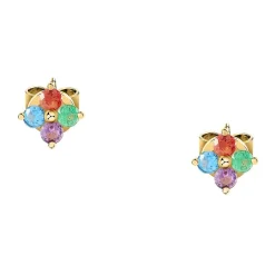 Gioielli In Argento|Gioielli Donna<Bluespirit ORECCHINI COLORFUL - P.57U201000200