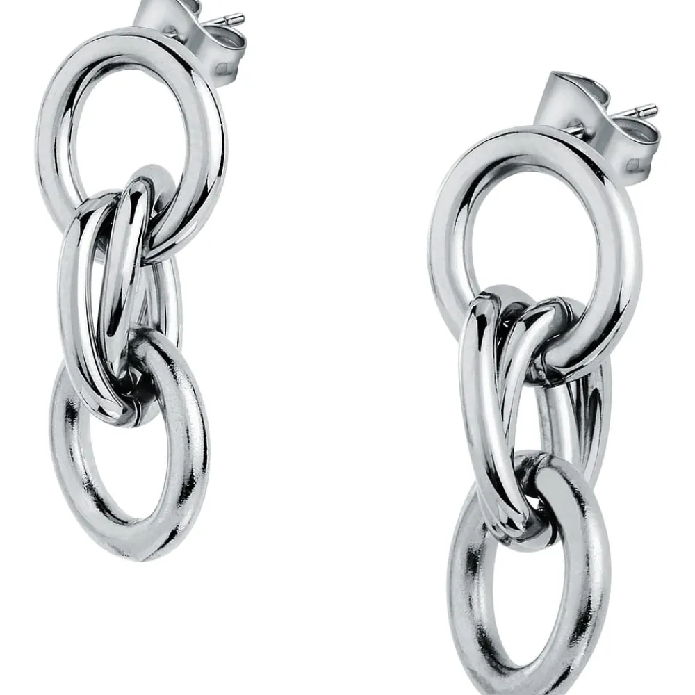 Gioielli In Acciaio|Gioielli Donna<Bluespirit ORECCHINI FELICITA' - P.314C01000700