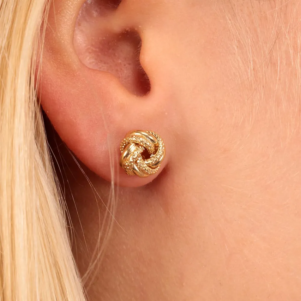 Gioielli In Oro|Gioielli Donna<Bluespirit ORECCHINI NODO - P.13Z201000100