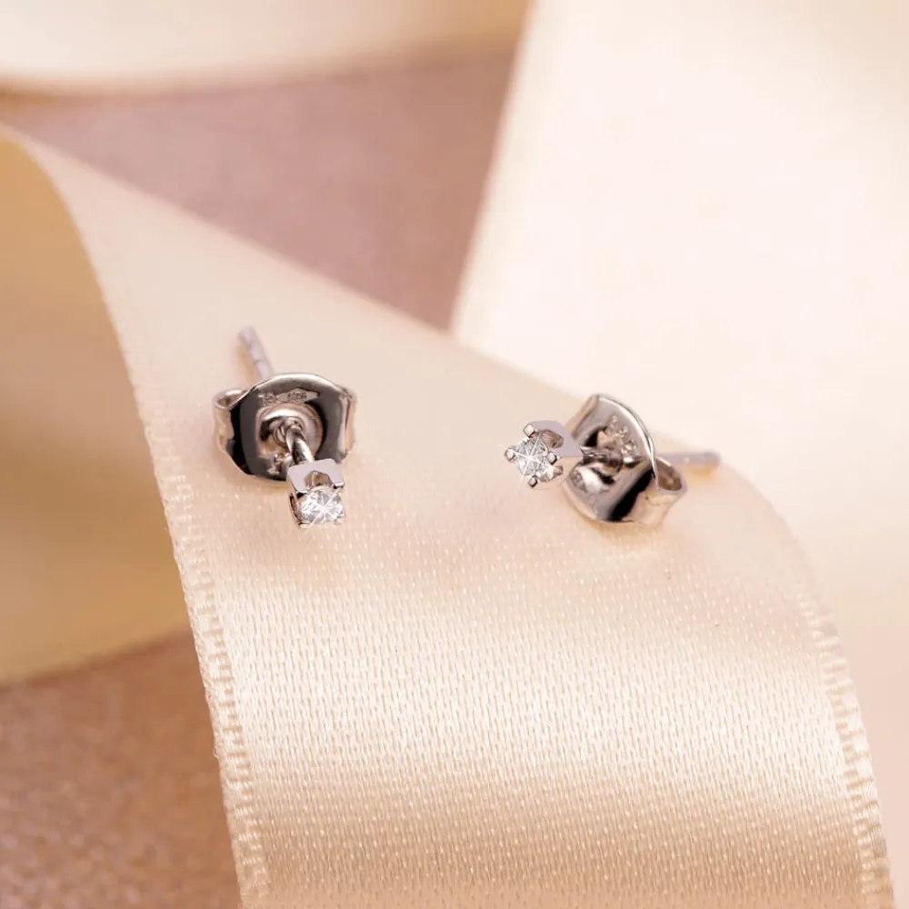 Gioielli Con Diamanti|Orecchini Con Diamanti<Bluespirit Orecchini Promessa d'amore - P.77C901002500