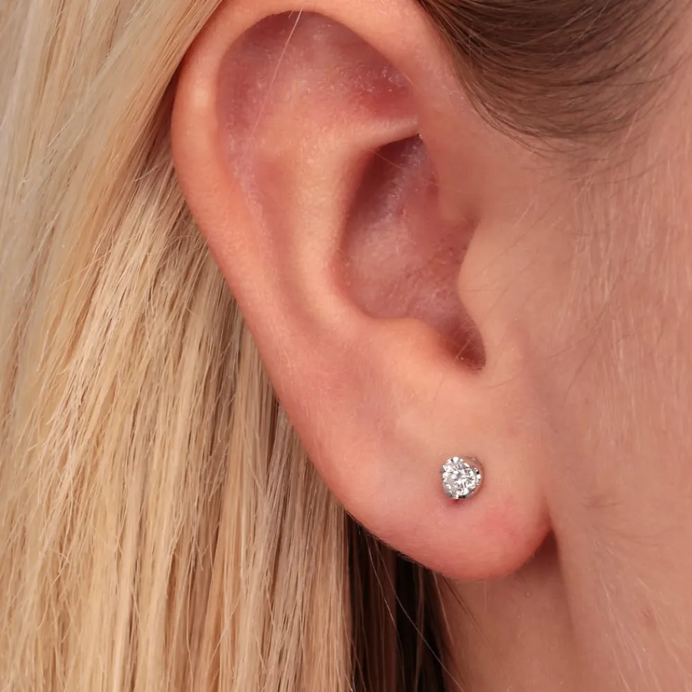 Gioielli Con Diamanti|Orecchini Con Diamanti<Bluespirit Orecchini Promessa d'amore - P.203101000100