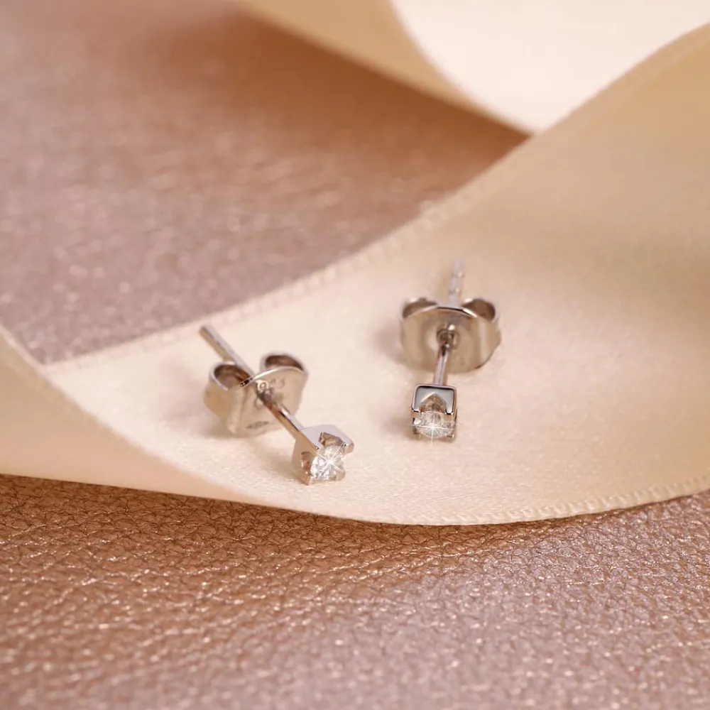 Gioielli Con Diamanti|Orecchini Con Diamanti<Bluespirit Orecchini Promessa d'amore - P.77C901002600