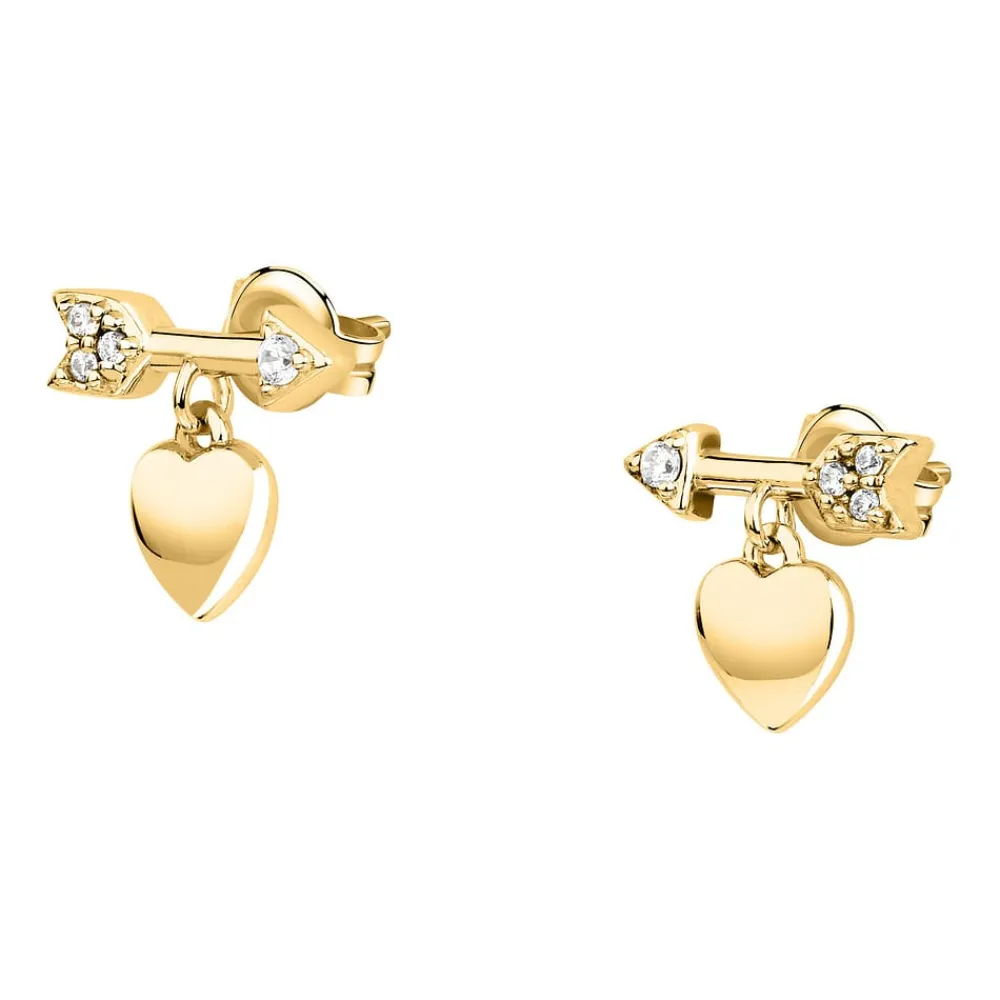 Orecchini|Gioielli In Argento<Bluespirit ORECCHINI SOLIS CUORI - P.576F01000100
