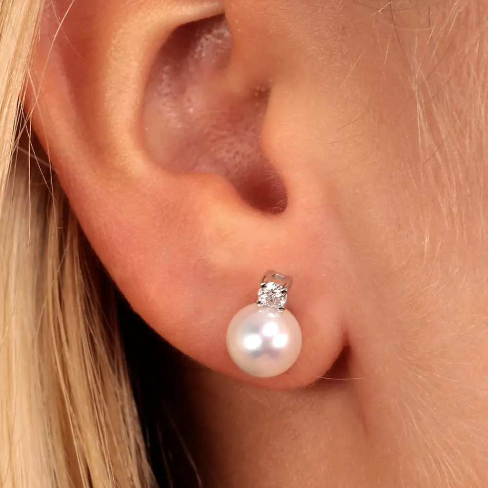 Orecchini Con Diamanti|Gioielli Con Perle<Bluespirit ORECCHINI VENERE - P.20X801000100