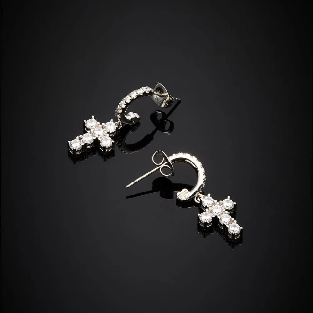 Gioielli Donna<Chiara Ferragni Brand ORECCHINI CROCI - J19AWC05