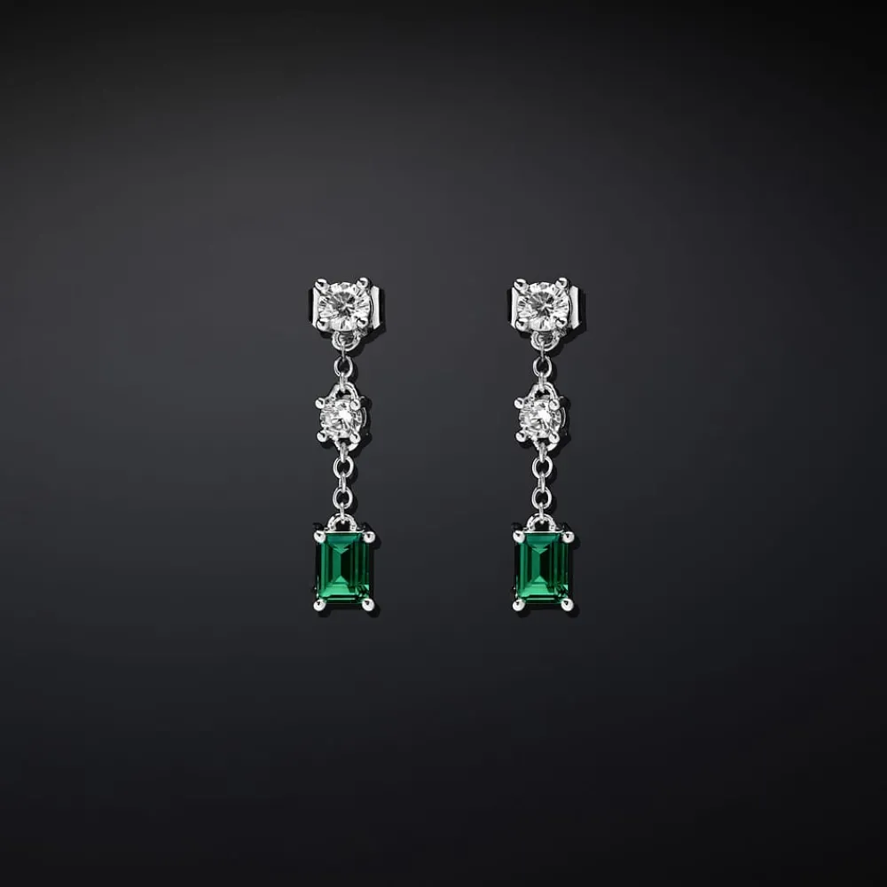 Gioielli Donna<Chiara Ferragni Brand ORECCHINI EMERALD - J19AWJ18