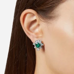 Gioielli Donna<Chiara Ferragni Brand ORECCHINI EMERALD - J19AWJ17