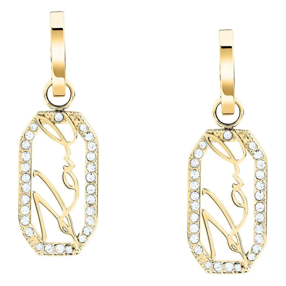 Orecchini|Gioielli In Acciaio<Karl Lagerfeld ORECCHINI CRYSTALS - KLAYC45