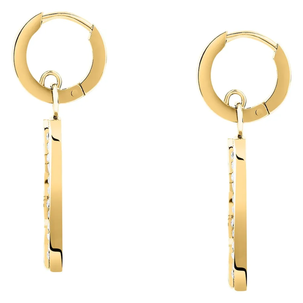 Orecchini|Gioielli In Acciaio<Karl Lagerfeld ORECCHINI CRYSTALS - KLAYC45
