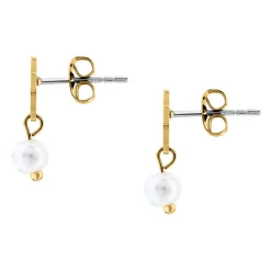 Orecchini|Orecchini In Acciaio<La Petite Story ORECCHINI PEARL - LPS01AZA04