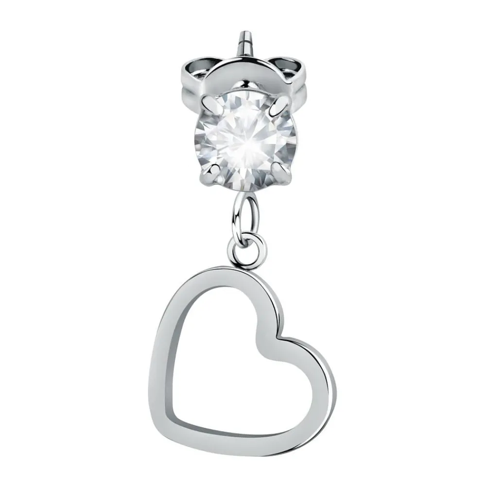 Orecchini In Acciaio|Gioielli Donna<La Petite Story ORECCHINI SINGLE EARRINGS - LPS02AQM58
