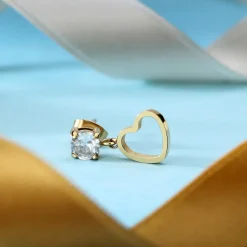 Orecchini In Acciaio|Gioielli Donna<La Petite Story ORECCHINI SINGLE EARRINGS - LPS02AQM57