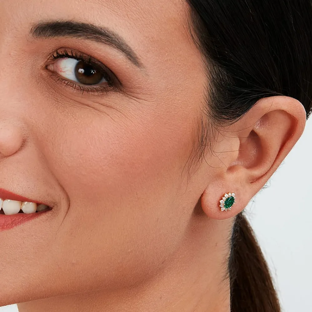 Orecchini|Orecchini Donna<Live Diamond ORECCHINI CLASSIC GEM STONE - LDY100175