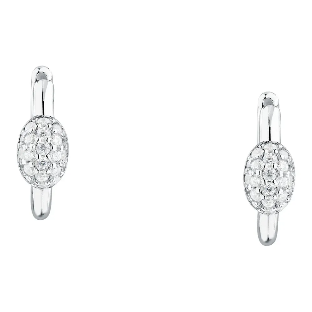 Orecchini|Gioielli In Argento<Morellato ORECCHINI PAVE' - SAZB18