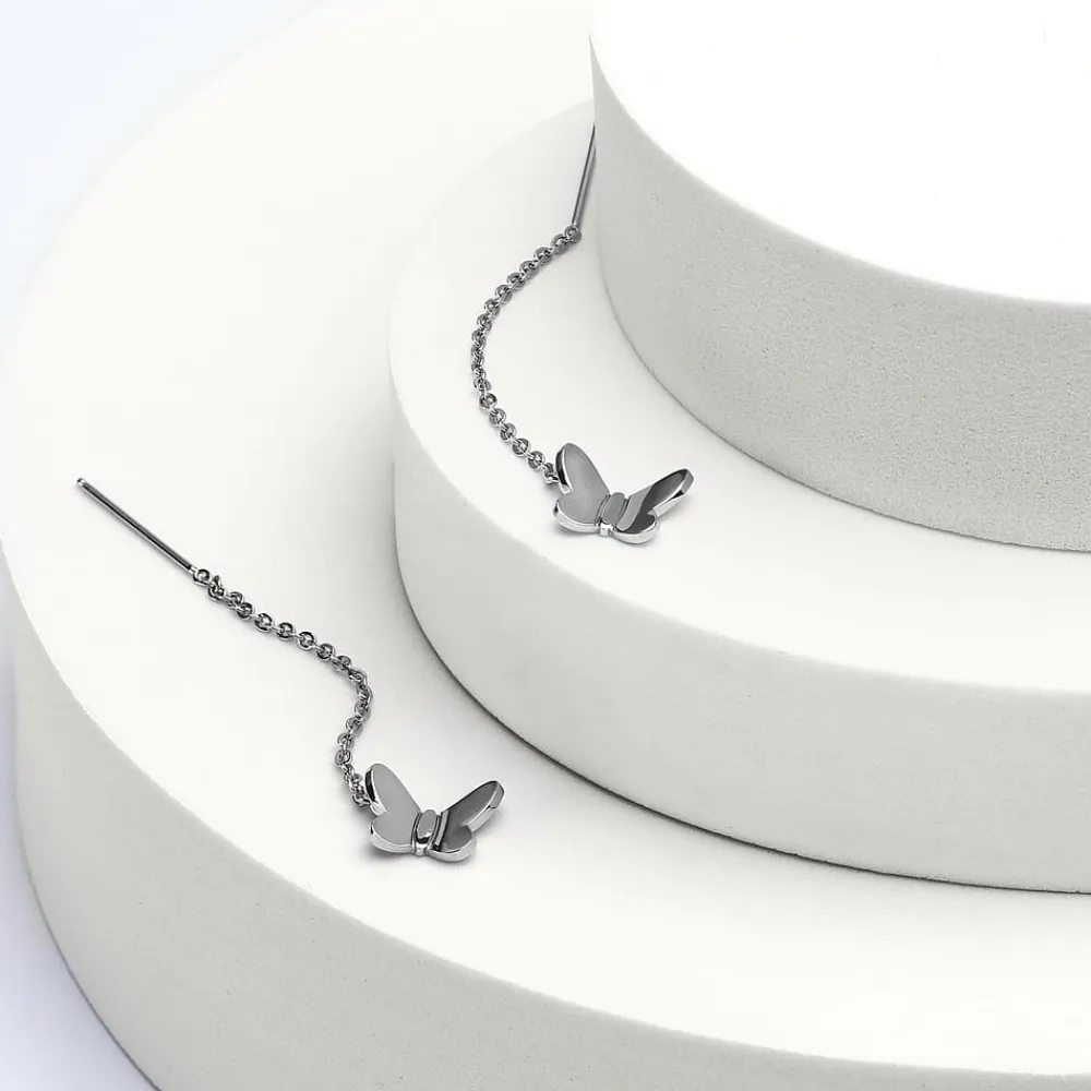 Gioielli In Acciaio|Gioielli Donna<Morellato ORECCHINI TALISMANI - SAUN33