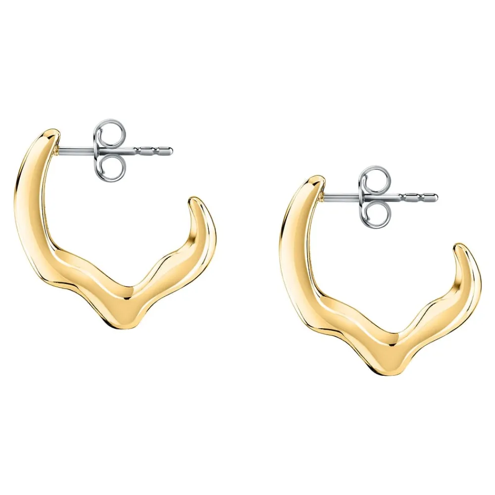Gioielli Donna<Trussardi ORECCHINI T-DESIGN - TJAXA05