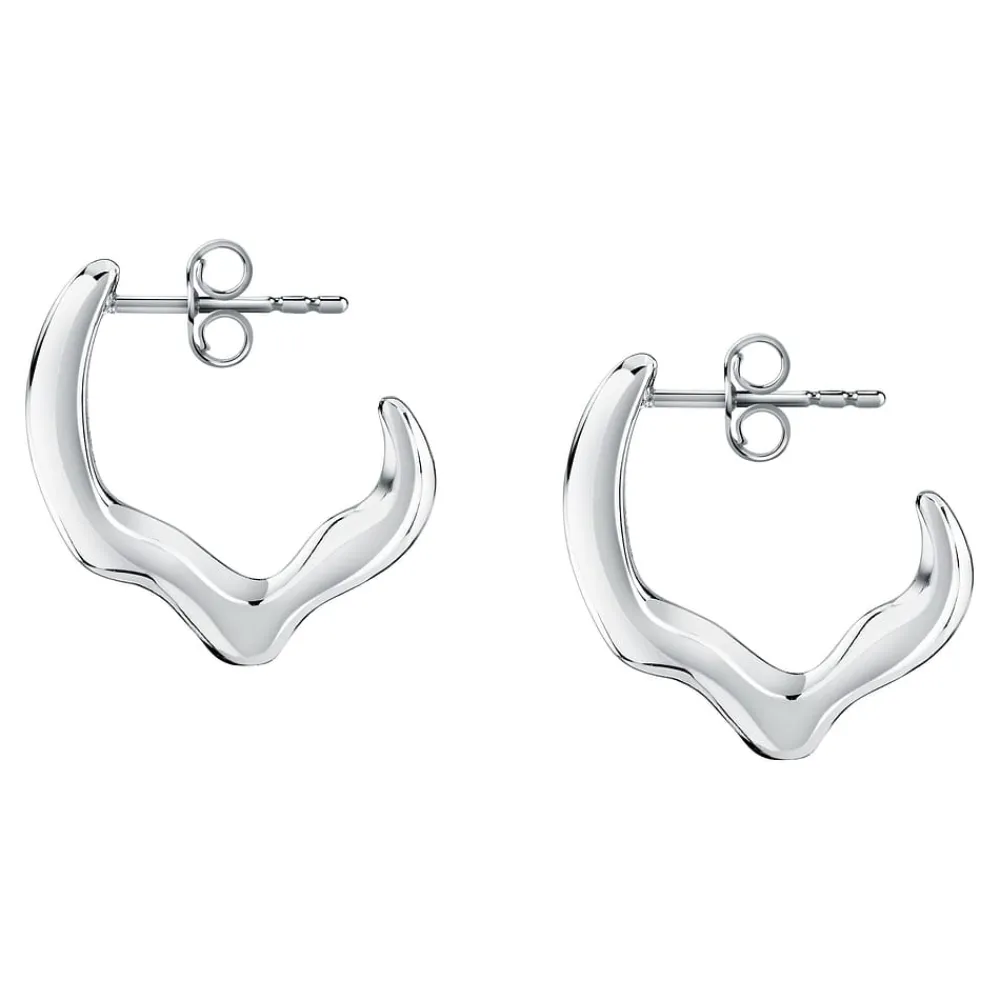 Gioielli Donna<Trussardi ORECCHINI T-DESIGN - TJAXA06
