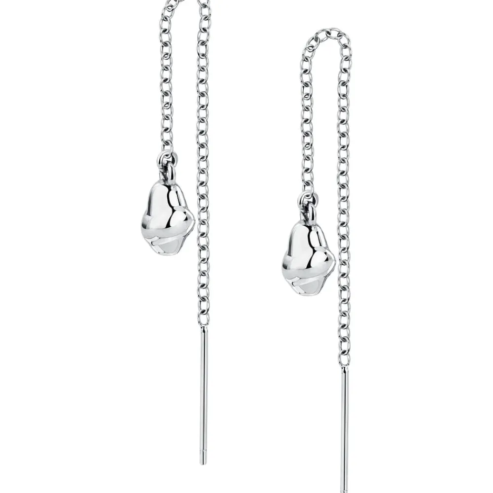 Gioielli In Acciaio|Gioielli Donna<Trussardi ORECCHINI T-DESIGN - TJAXA15