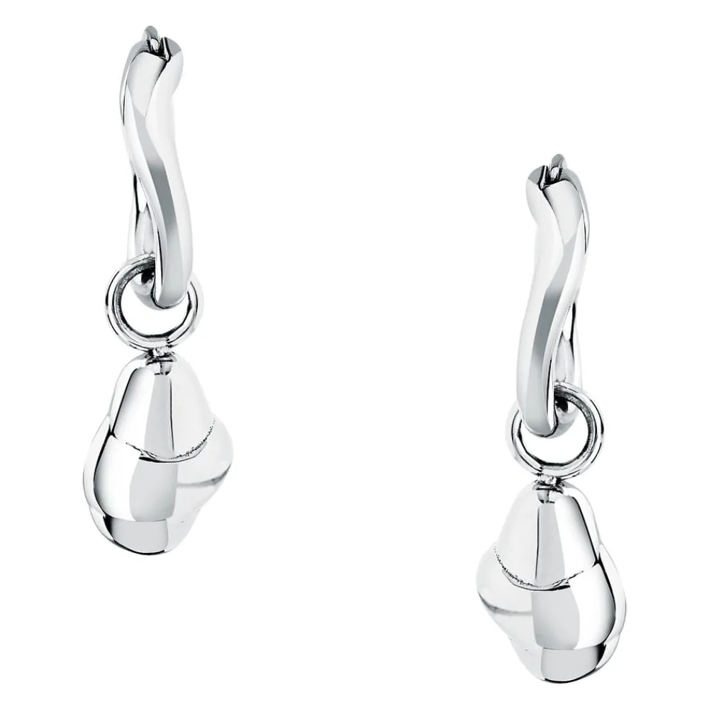 Gioielli In Acciaio|Gioielli Donna<Trussardi ORECCHINI T-DESIGN - TJAXA16