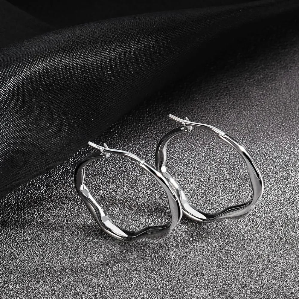Orecchini|Gioielli In Acciaio<Trussardi ORECCHINI T-DESIGN - TJAXA04
