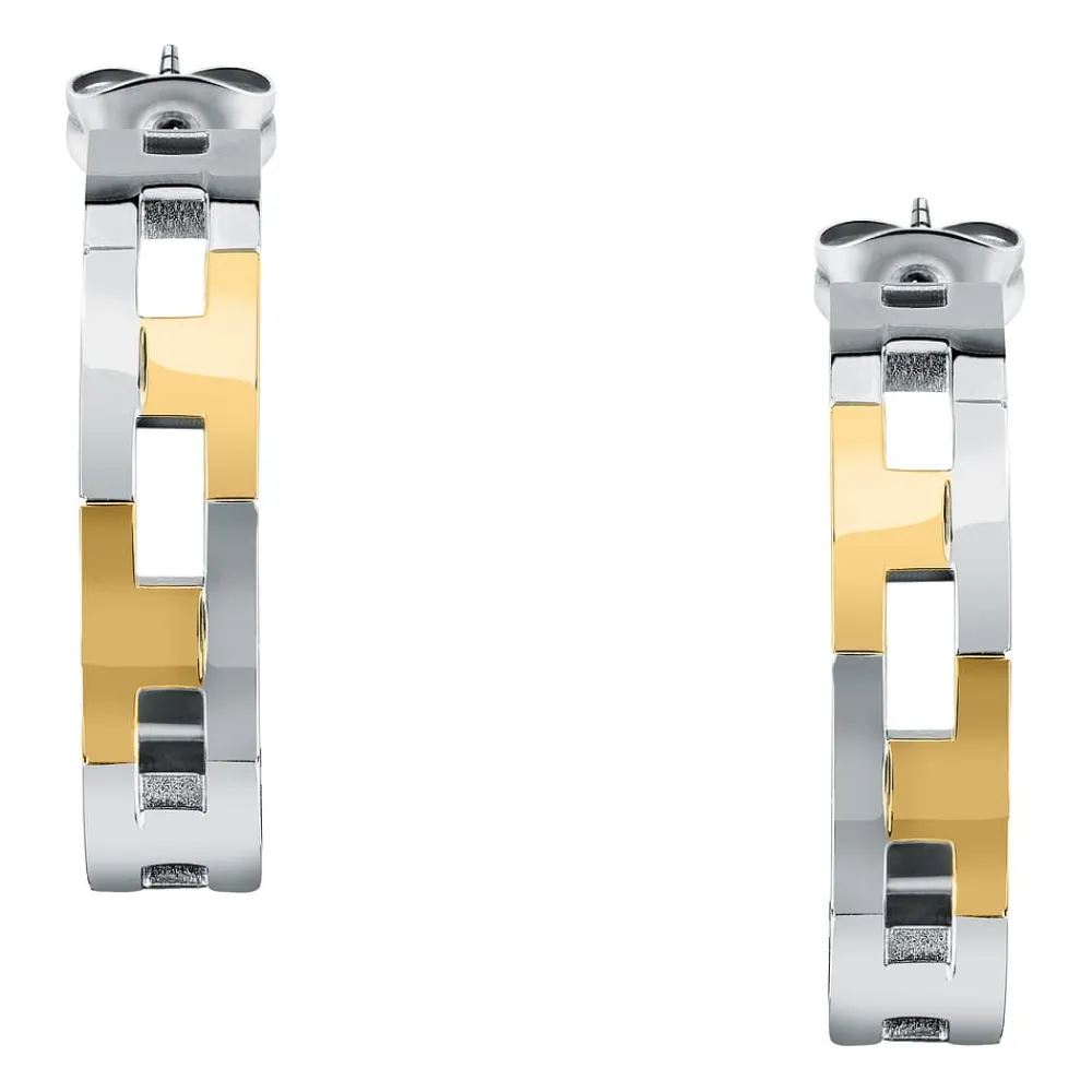 Orecchini|Gioielli In Acciaio<Trussardi ORECCHINI T-LOGO - TJAXC69