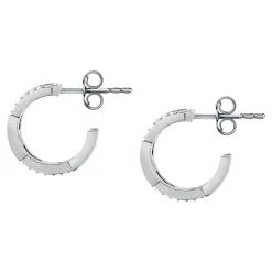 Orecchini|Gioielli In Acciaio<Trussardi ORECCHINI T-LOGO - TJAXC70