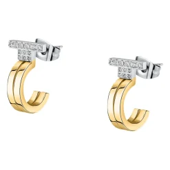 Gioielli Donna<Trussardi ORECCHINI T-LOGO - TJAXC34