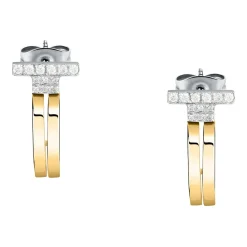 Gioielli Donna<Trussardi ORECCHINI T-LOGO - TJAXC34