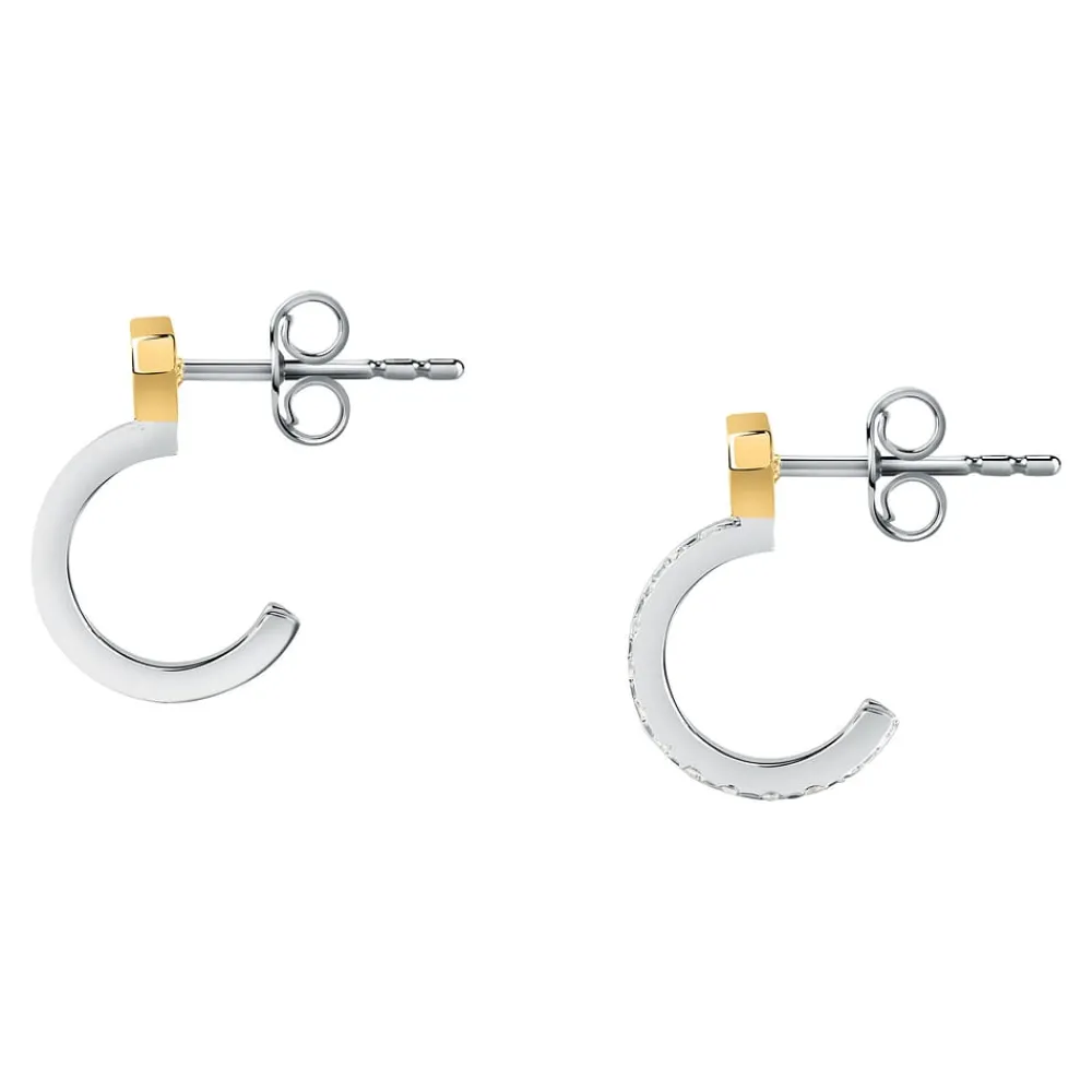 Gioielli Donna<Trussardi ORECCHINI T-LOGO - TJAXC35
