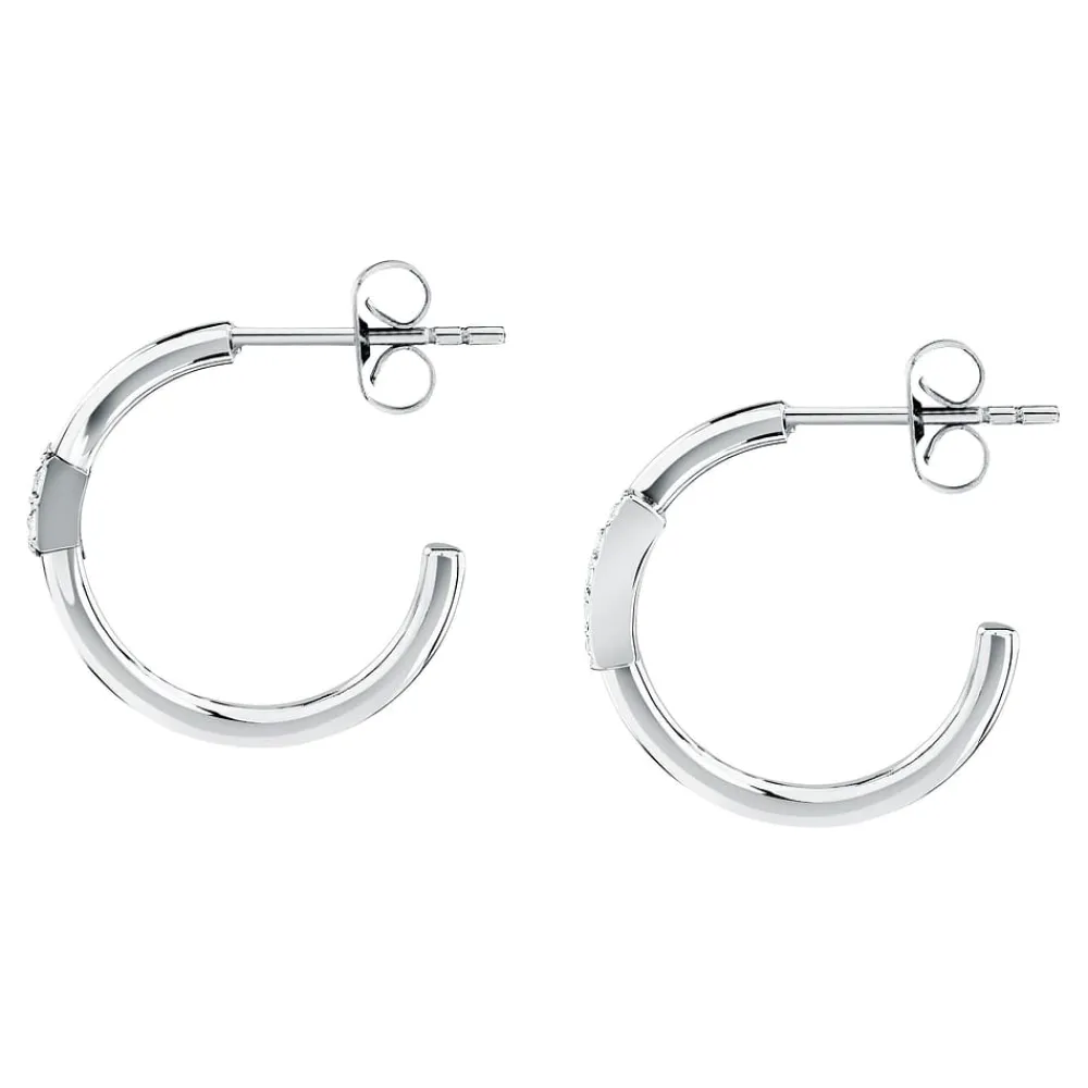 Orecchini In Acciaio<Trussardi ORECCHINI T-LOGO - TJAXC86
