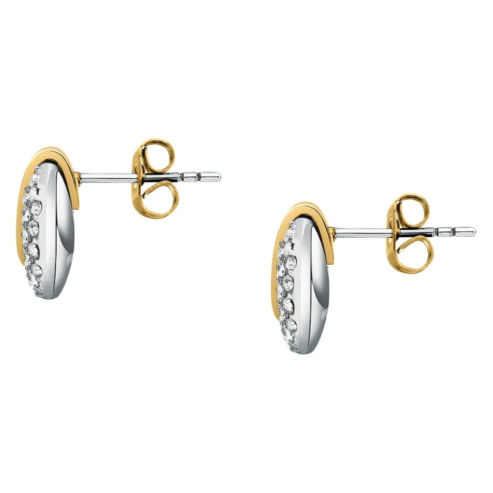 Orecchini|Orecchini In Acciaio<Trussardi ORECCHINI T-ROUND - TJAYF14